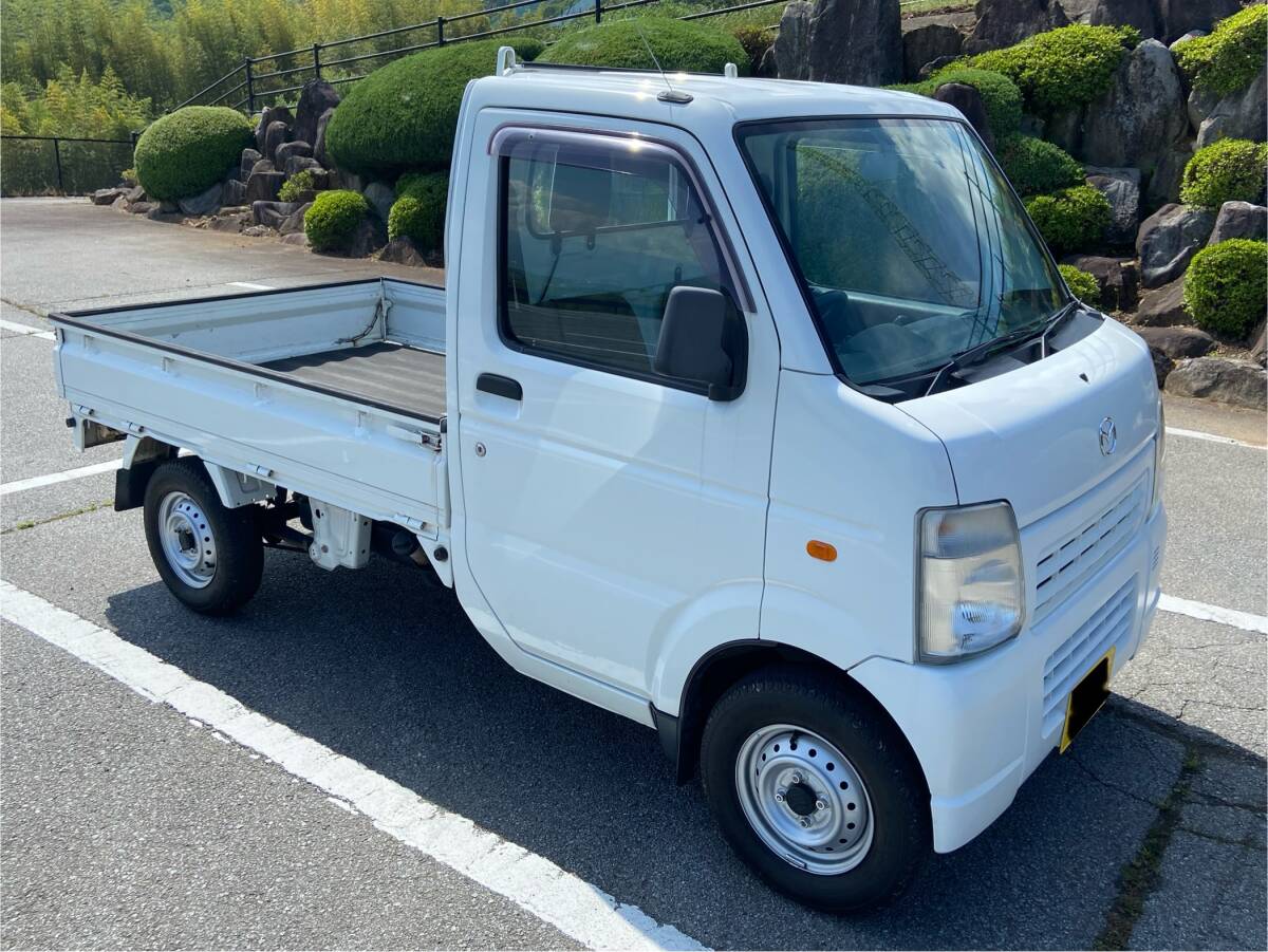 2オーナ　スクラムトラック　■5MT■4WD■パワステ■エアコン■ナビ■ETC■左右エアバック■美車■すぐにこのまま使えます。後期型　DG63T_画像1