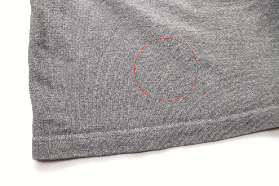 カナダ製 BARBARIAN バーバリアン ラガーシャツ サイズL グレー 古着 ポロシャツ メンズ トップス_画像8