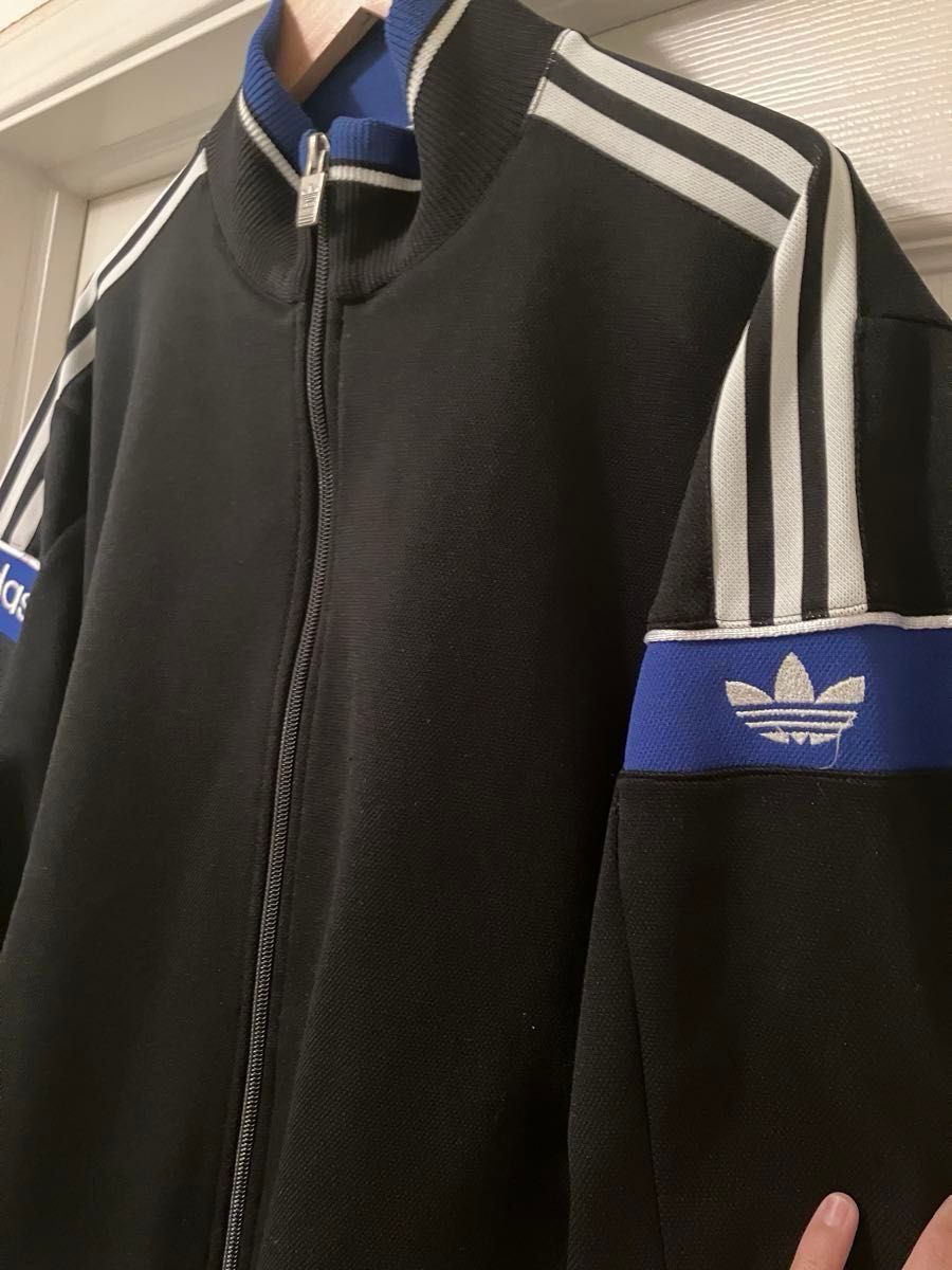 adidas 黒 アディダス トレフォイルロゴ トラックジャケット adidas 黒 アディダス トレフォイルロゴ トラックジャケット