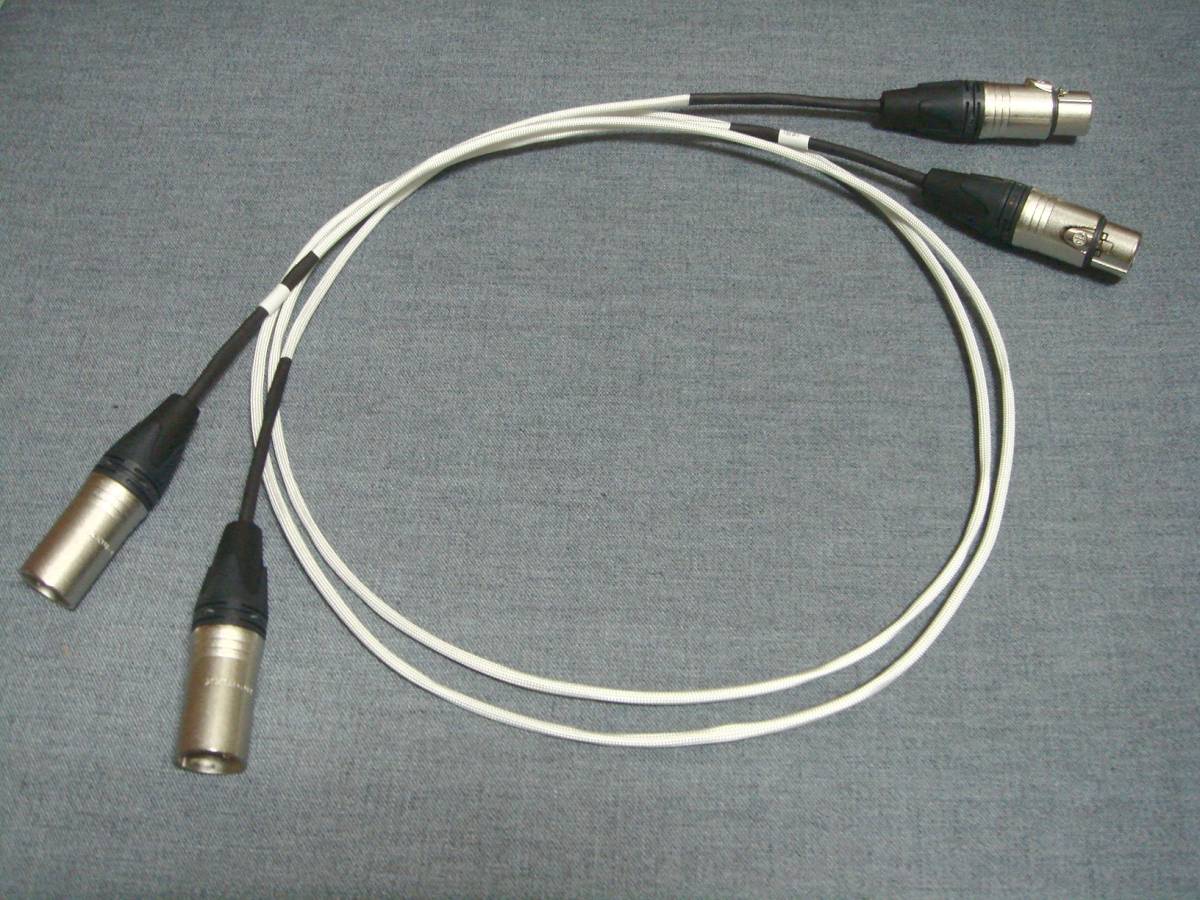 # sound quality guarantee * returned goods OK# eminent transparent feeling . nature . single line XLR cable 1m pair [CP_XLR]