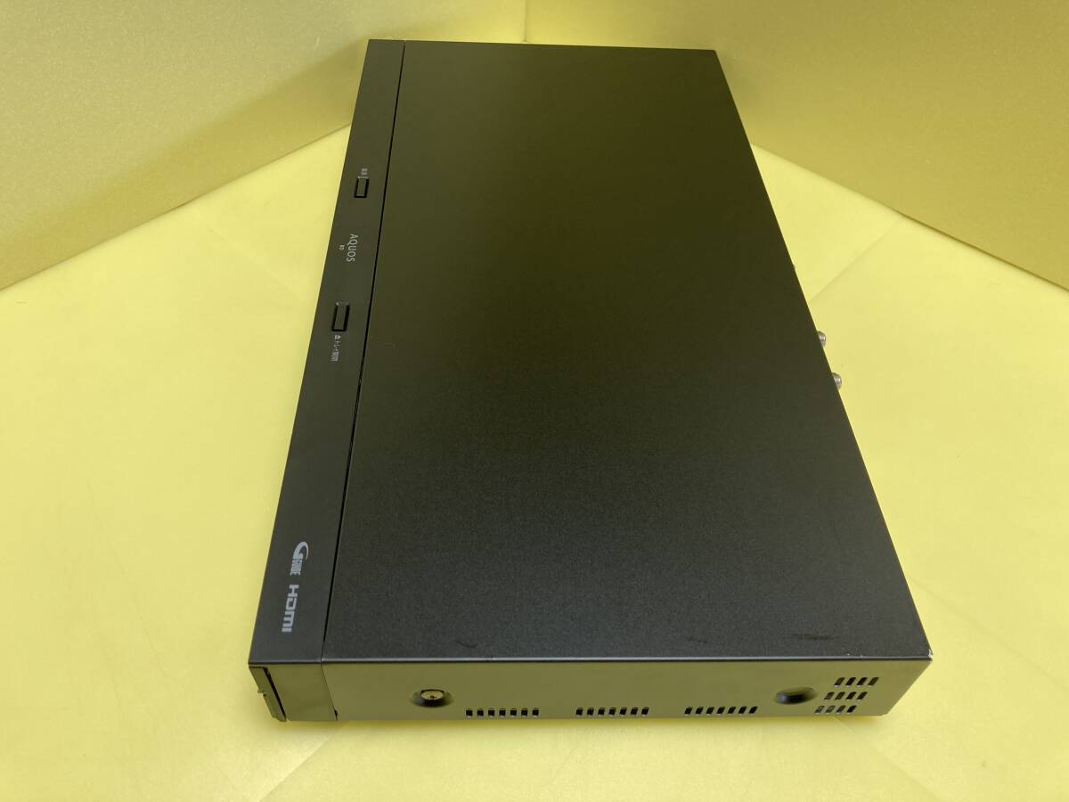 SHARP シャープ BDレコーダー BD-UT1200 3番組同時録画 HDDは交換新古品1TB(使用時間0h/4回) 整備済完全動作品(1ヶ月保証) 比較的美品の画像5