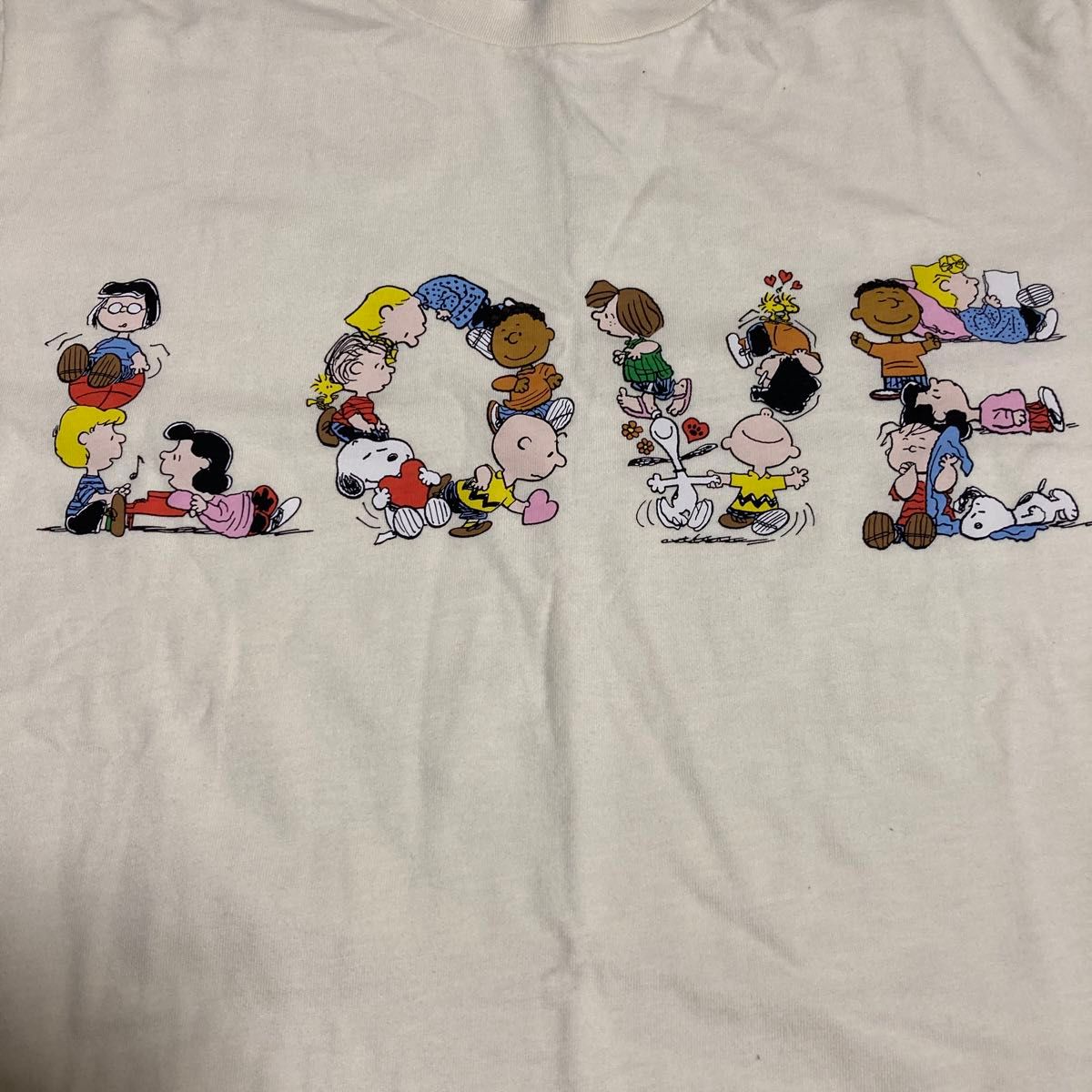 未使用！ユニクロ　UNIQLO  Tシャツ　L イエロー　SNOOPY  スヌーピー