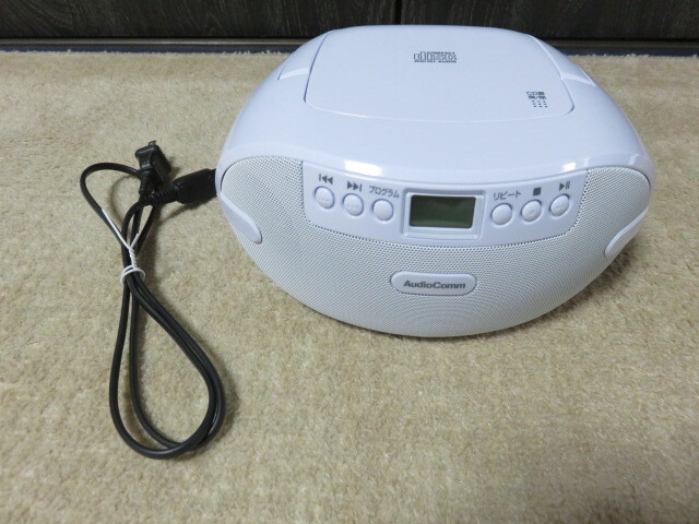 ★中古品 ポータブル CDラジオ RCR-873Z オーム電機 ★_画像1