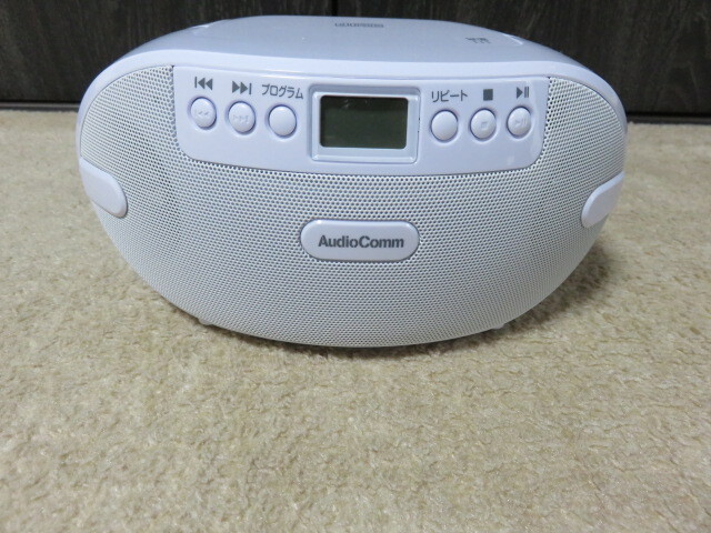 ★中古品 ポータブル CDラジオ RCR-873Z オーム電機 ★_画像2