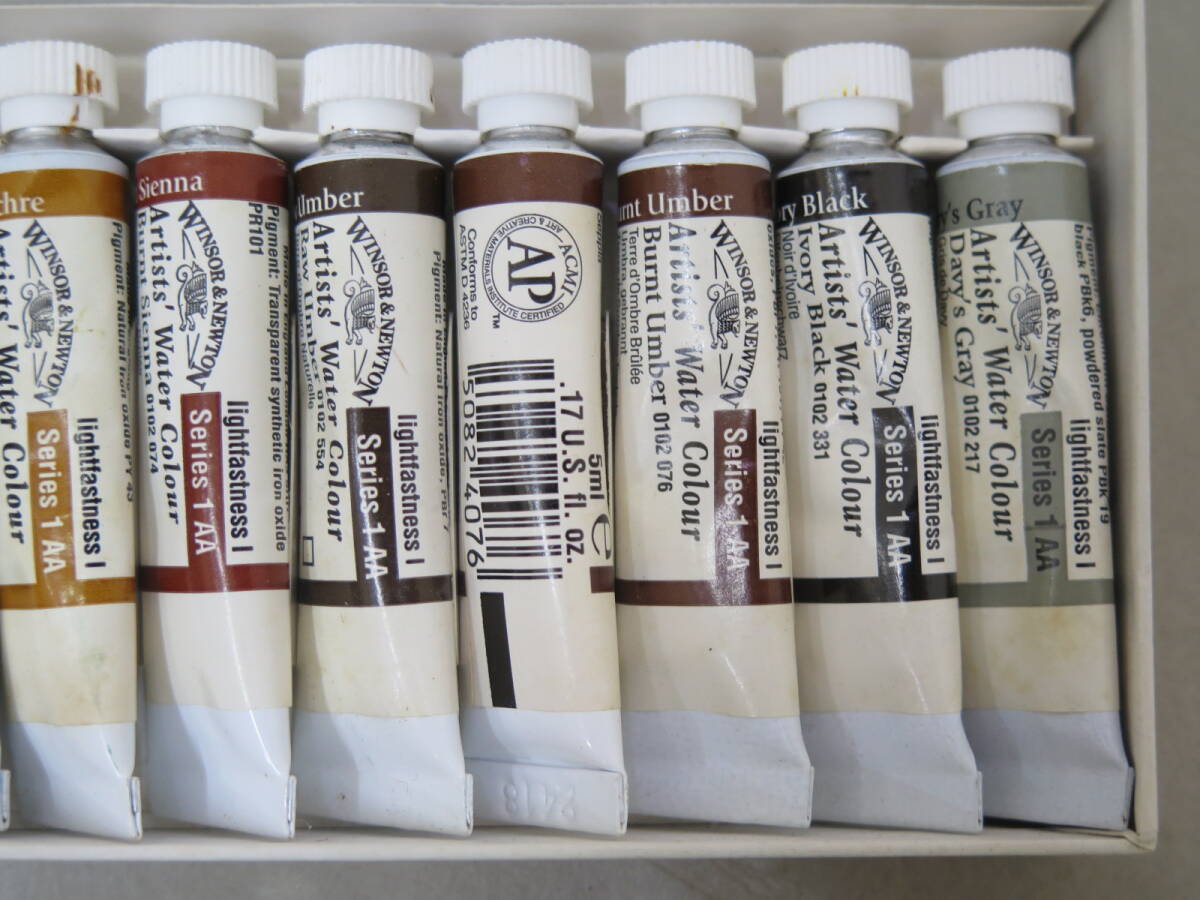 △〇WINSOR＆NEWTON ARTISTS’ WATER COLOURS 5ml×24色_画像6