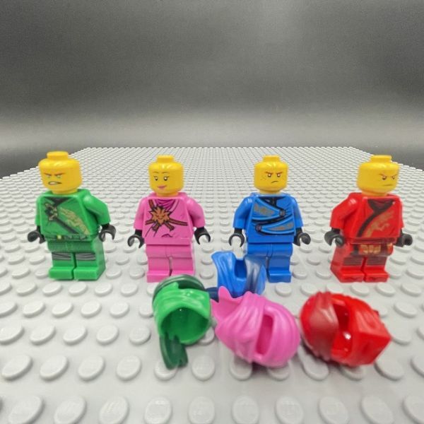 レゴ　ミニフィグ　ニンジャゴー　4個セット　新品未使用　LEGO社純正品_画像3