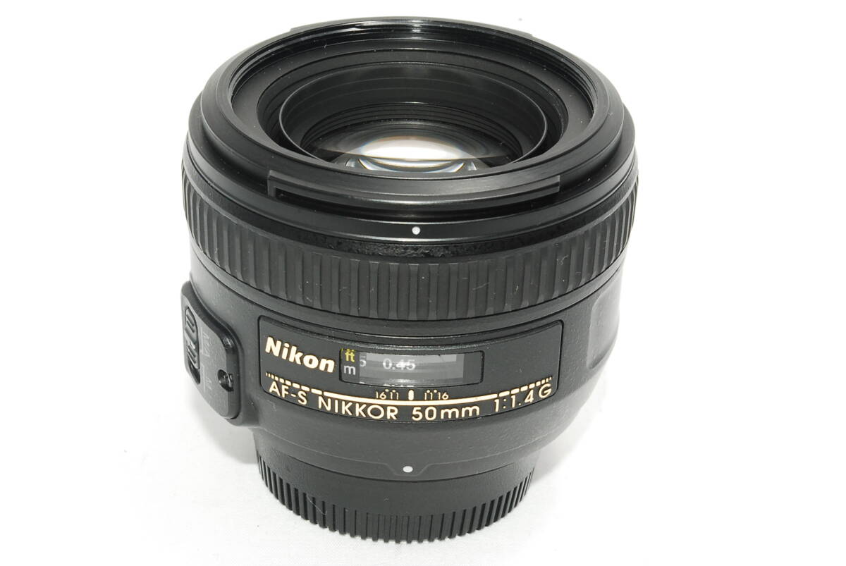 【☆美品★ レンズフィルター付☆】NIKON ニコン AF-S NIKKOR 50mm F1.4G◆標準単焦点レンズ y1210_画像4