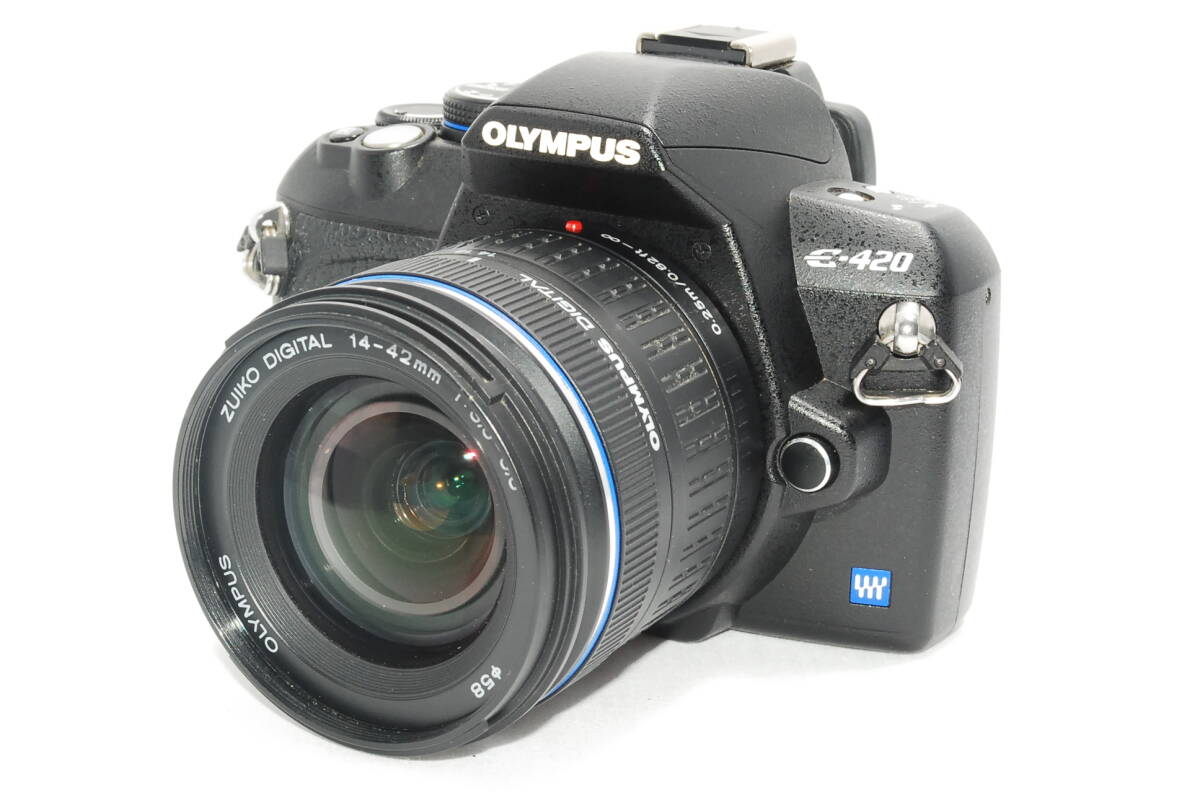 オリンパス Olympus E-420 Zuiko 14-42mm F3.5-5.6 レンズキット y1201_画像2