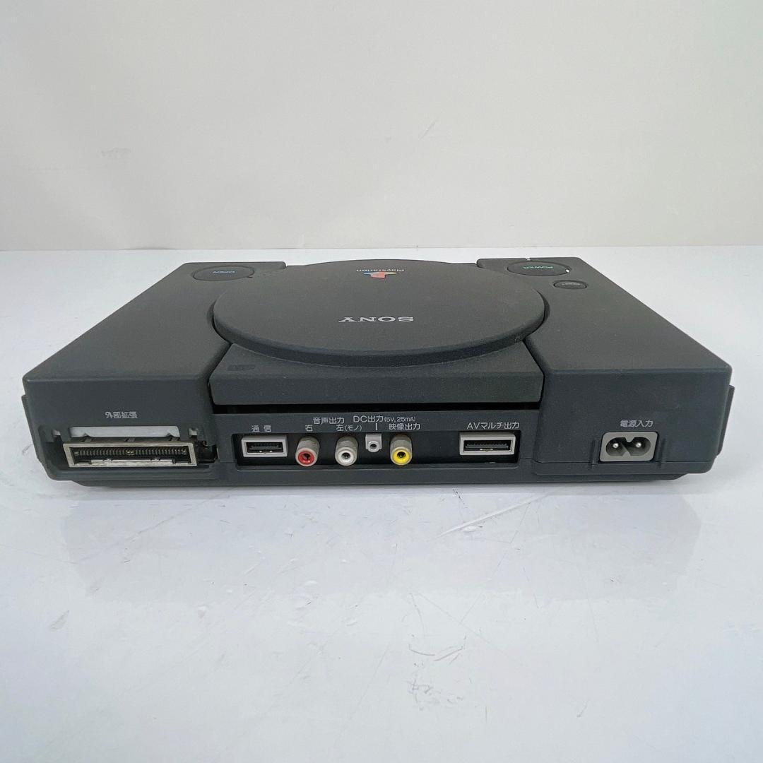 [ super rare ][ rare ]PS1 body DTL-H3000 development machine black stereo 