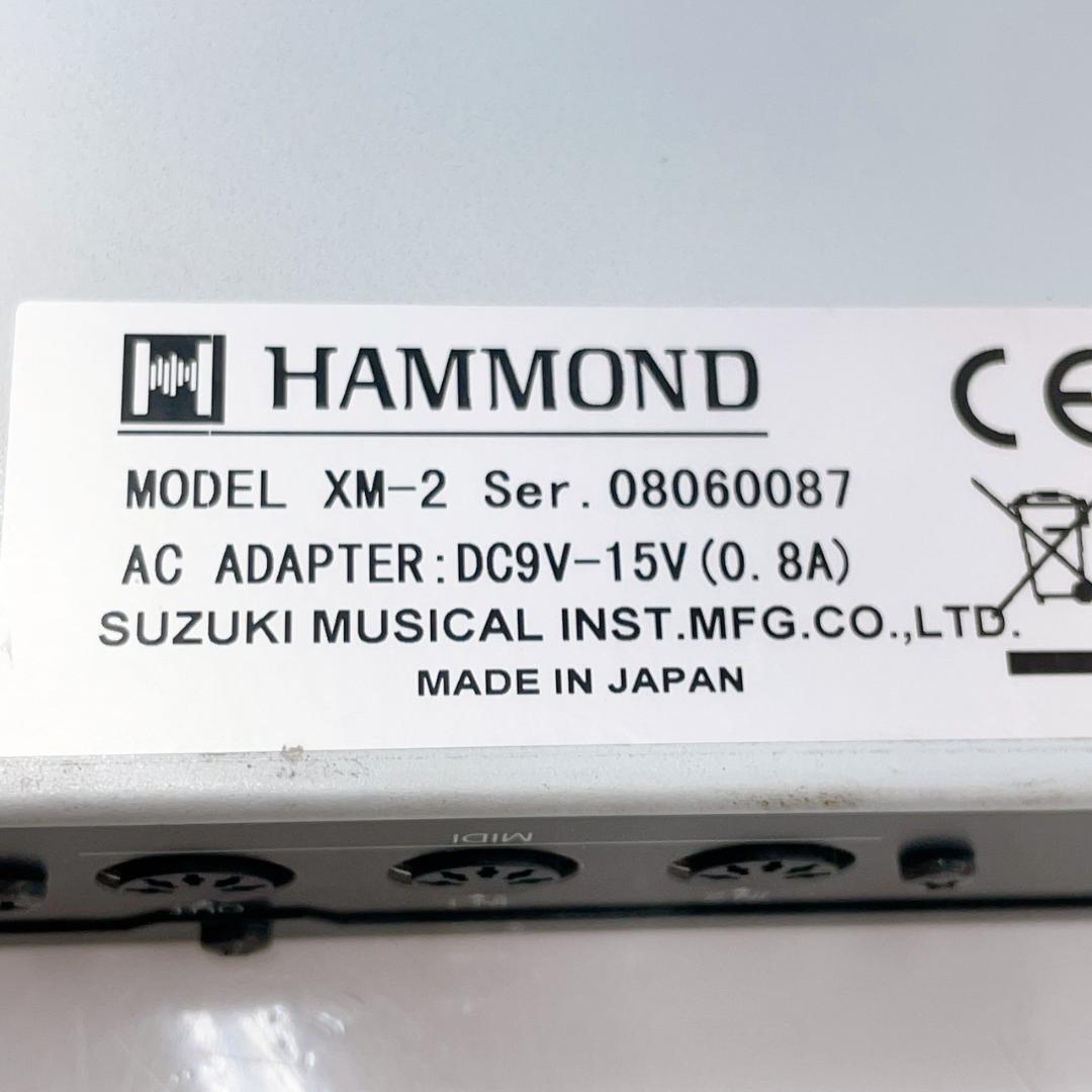 【説明書あり】HAMMOND 音源モジュール XM-2コントローラーXMc-2_画像7