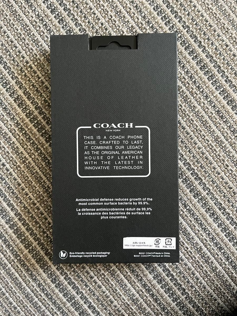 【未使用品】COACH iPhone13mini クリアケース