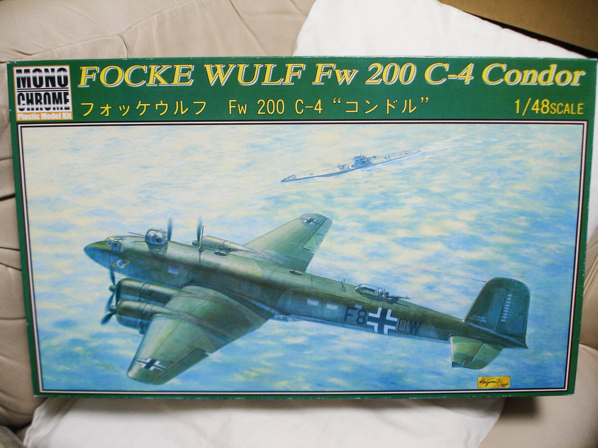モノクローム 1/48フォッケウルフ Fw200 C-4 コンドル MCT007 Yahoo!オークション - モノクローム 1/48 フォッケウルフ Fw200