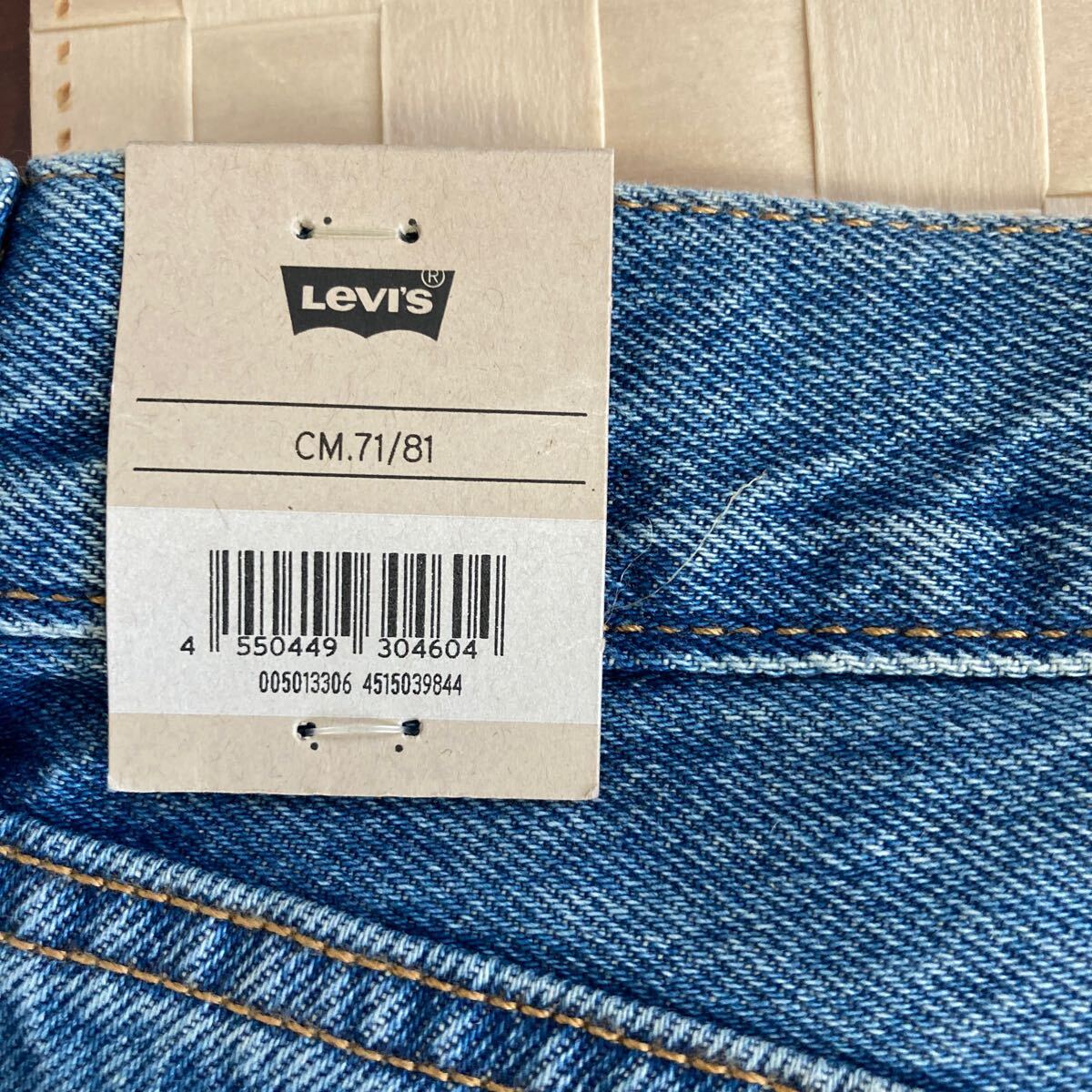 1円〜☆新品未使用Levi’s リーバイス501 オリジナルスタイル ボタンフライ メンズ W28L32 デニムパンツ ジーンズ_画像5