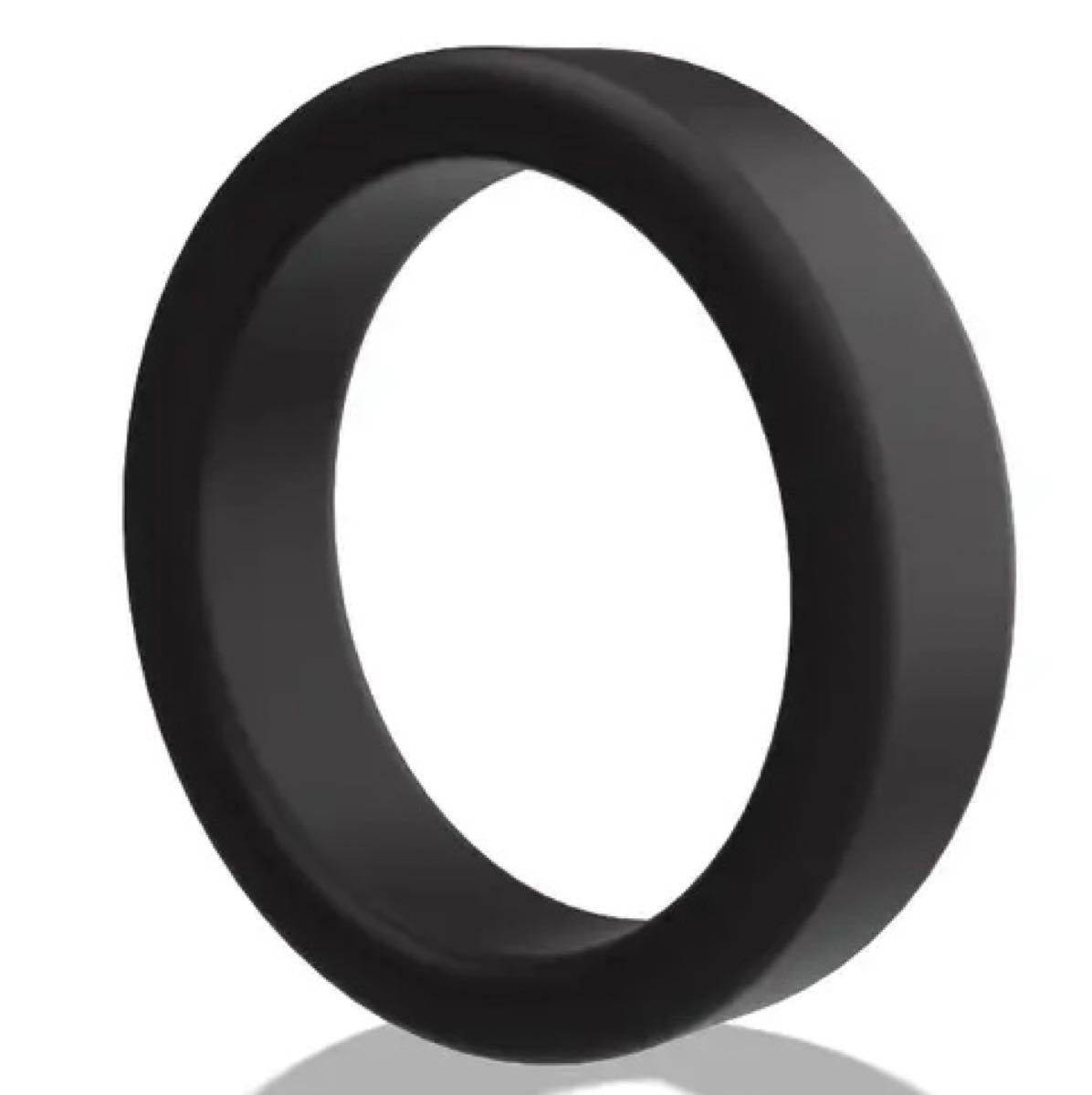 メンズ アクセサリー コックリング C-ring     ペニスリング シリコン製 黒 