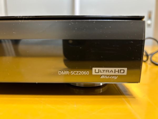 2019年製　Blu-rayレコーダー　4K DIGA DMR-SCZ2060 /リモコン・HDMIケーブル付き　通電確認済(Y05-14)_画像8