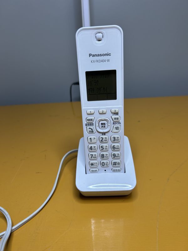 まとめ売り　電話　電話機　子機　　Panasonic パナソニック　通電のみ確認済　　(Y05-01)_画像4
