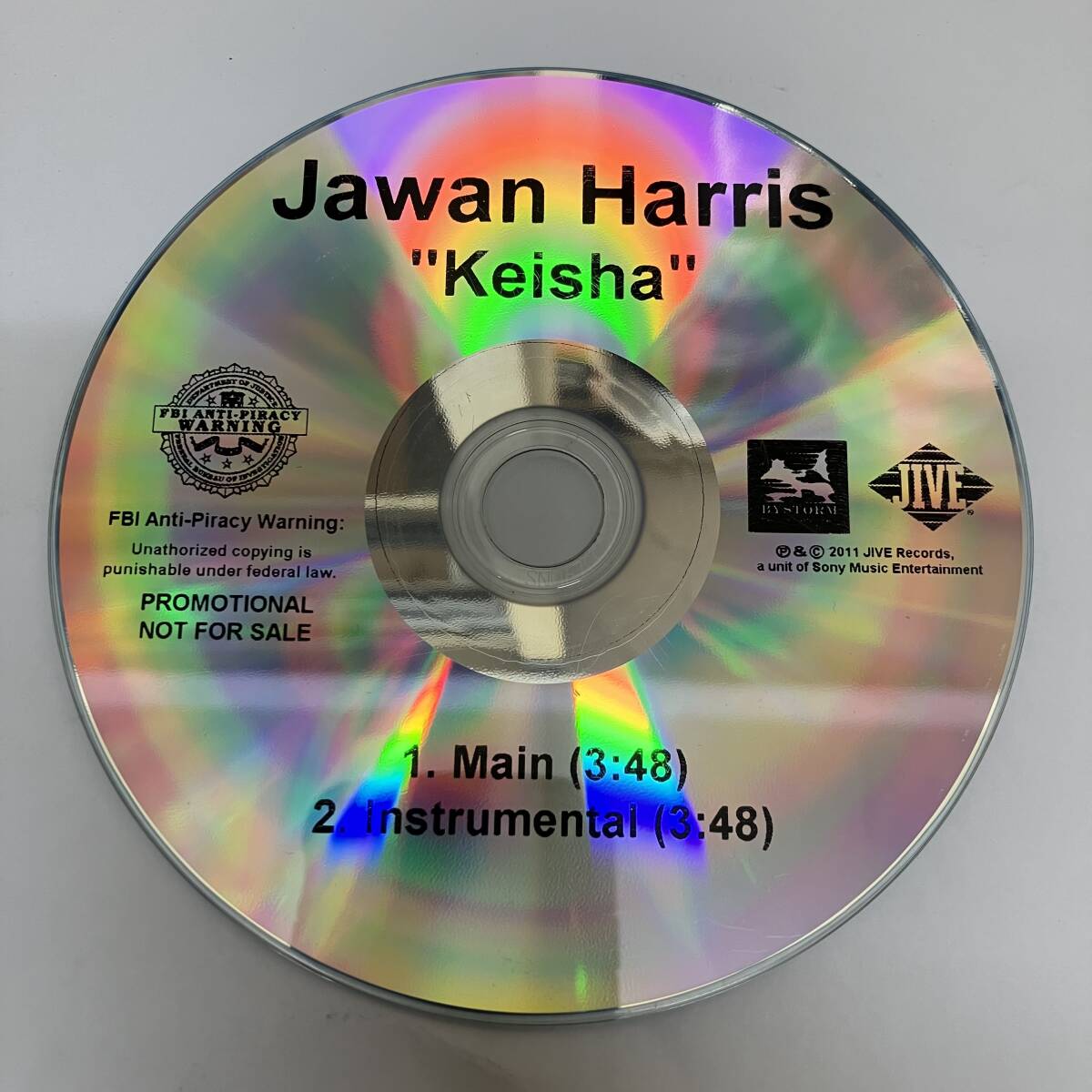 裸3535 HIPHOP,R&B JAWAN HARRIS - KEISHA INST,シングル,PROMO盤 CD 中古品_画像1