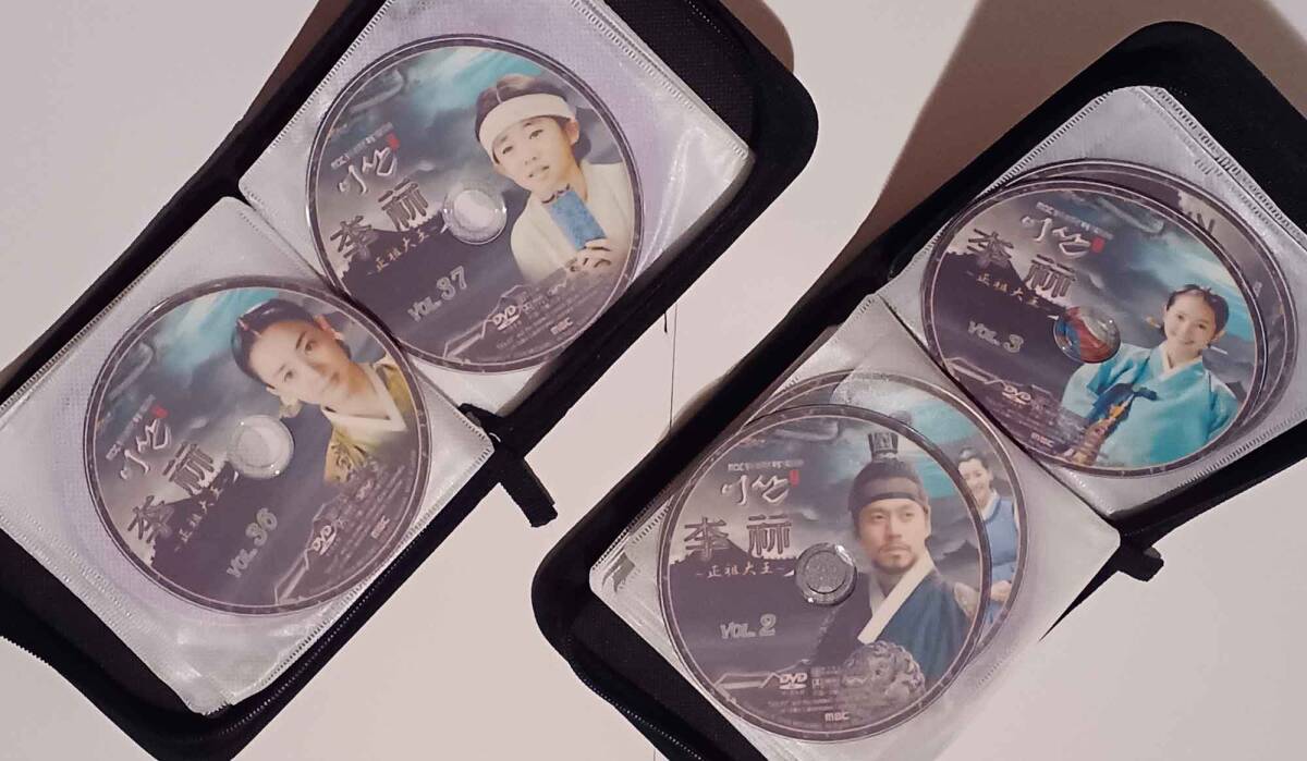 韓国ドラマ 「イ・サン」日本語吹き替え版 全巻DVD39枚をセットで　送料込み_画像1