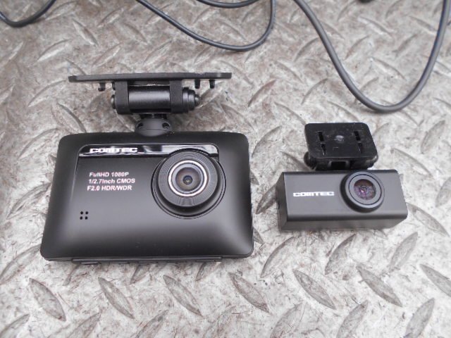  used drive recorder COMTEC Comtec rom and rear (before and after) video recording for ZDR-015(32-302)