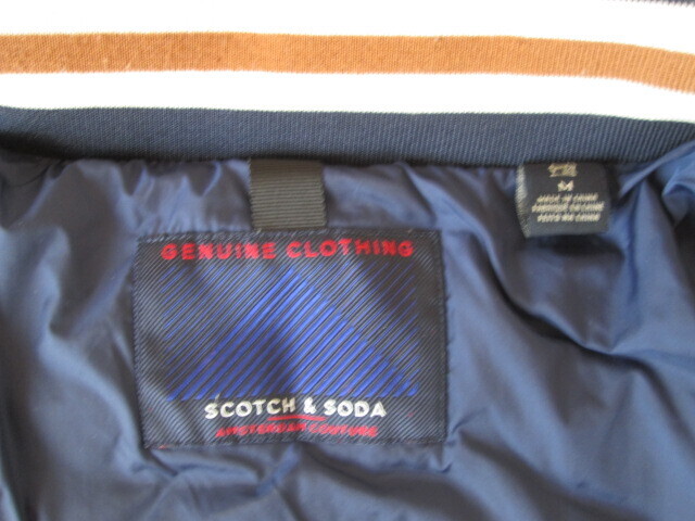 スコッチアンドソーダ　scotch&soda SCOTCH&SODA ダウンジャケット　中綿ブルゾン　フード付き　Mサイズ_画像6