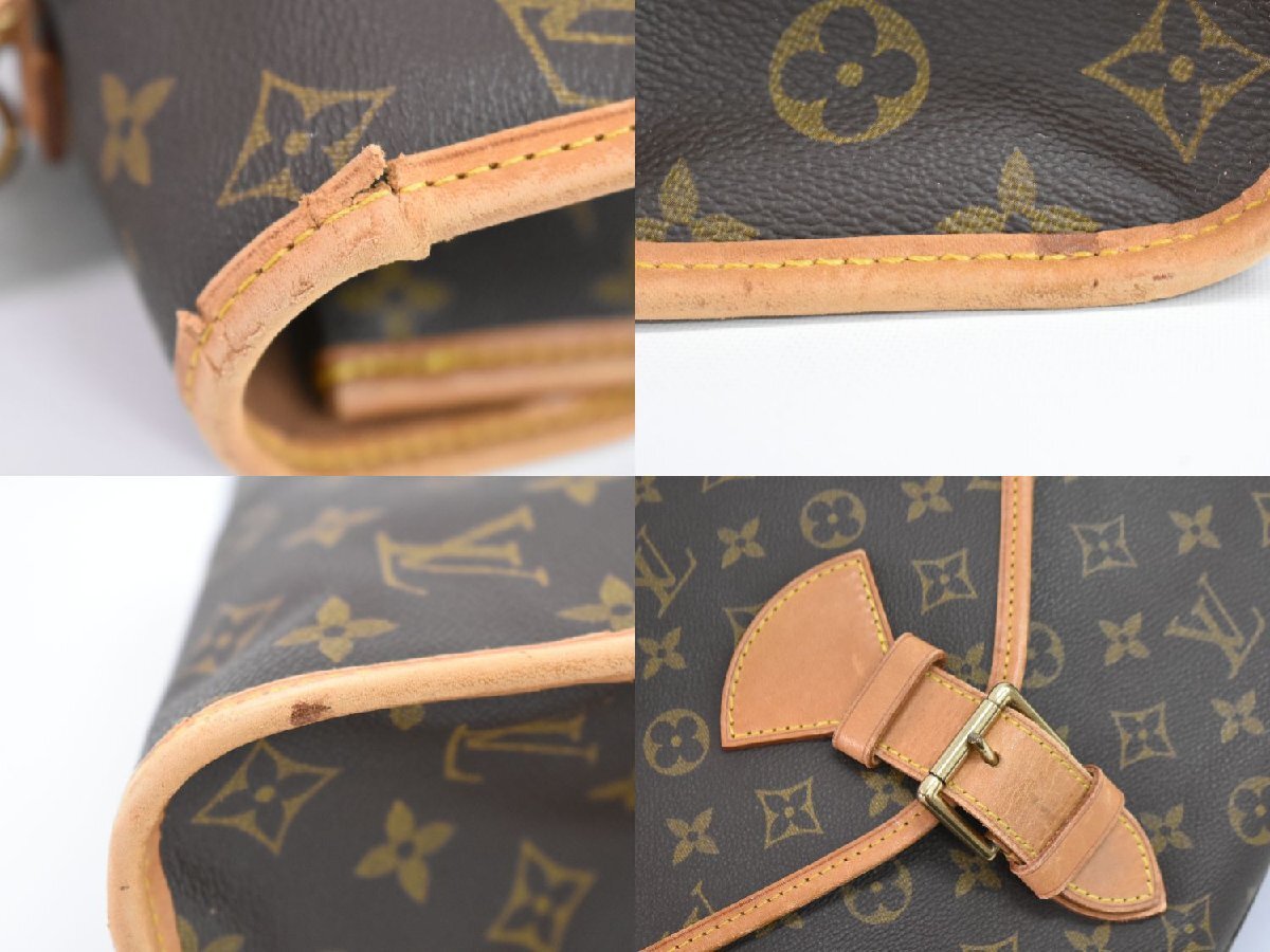 本物 ルイヴィトン LOUIS VUITTON LV ビバリー モノグラム 2WAY ショルダーバッグ ハンドバッグ ポシェット ブラウン M51120_画像4