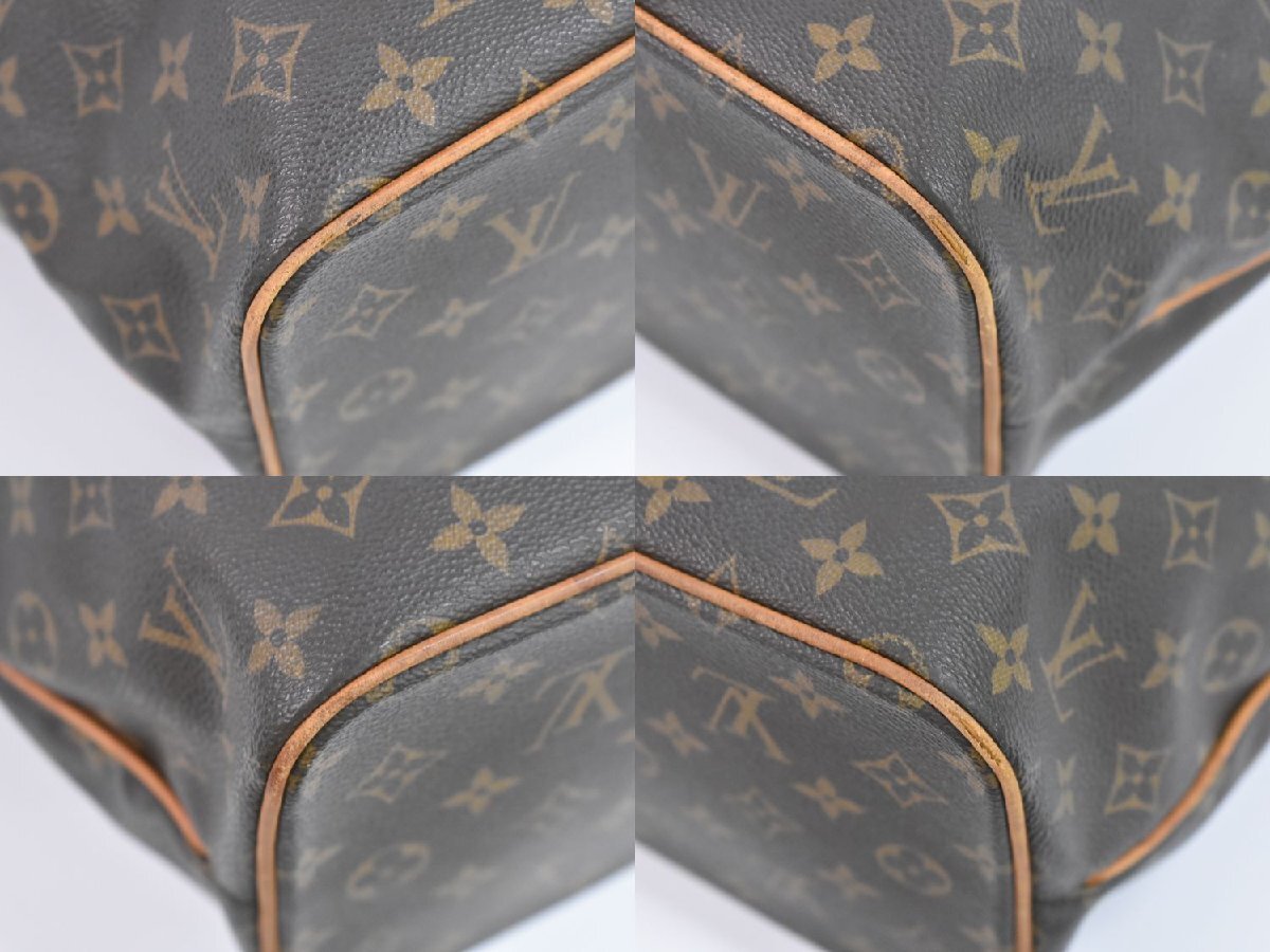 本物 ルイヴィトン LOUIS VUITTON LV パレルモ PM　モノグラム 2WAY ショルダーバッグ ハンドバッグ ブラウン M40145_画像7