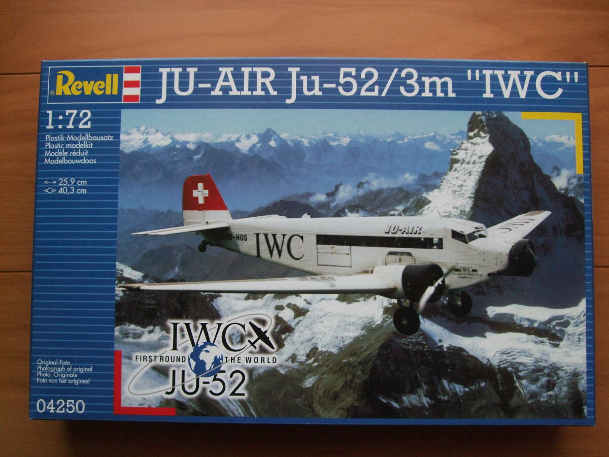 レベル　１/７２　ユンカース　ＪＵ－５２／３ｍ　”ＩＷＣ”　未開封　REVELL　1/72　JU-AIR　Ju-52/3ｍ　”IWC”　送料無料