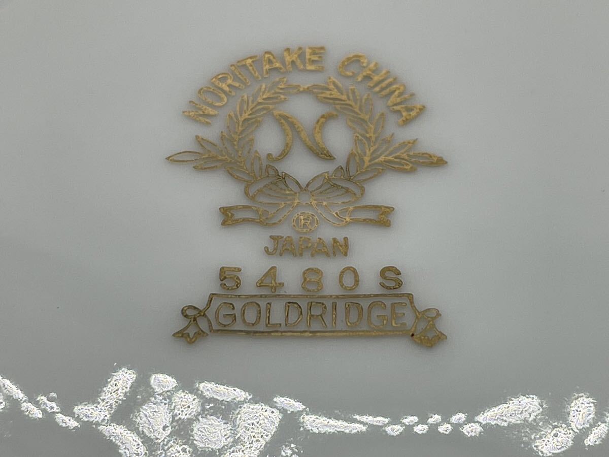 【送料無料!!】NORITAKE ノリタケ ゴールドリッジ GOLD RIDGE 5480S / 5480R ティーカップ ソーサー 4客セット ゴールド 