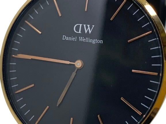 Daniel Wellington Classic ダニエル・ウェリントン クラシック 時計 DW B40R11 レディース メンズ 男女兼用 ブラックカラー _画像5