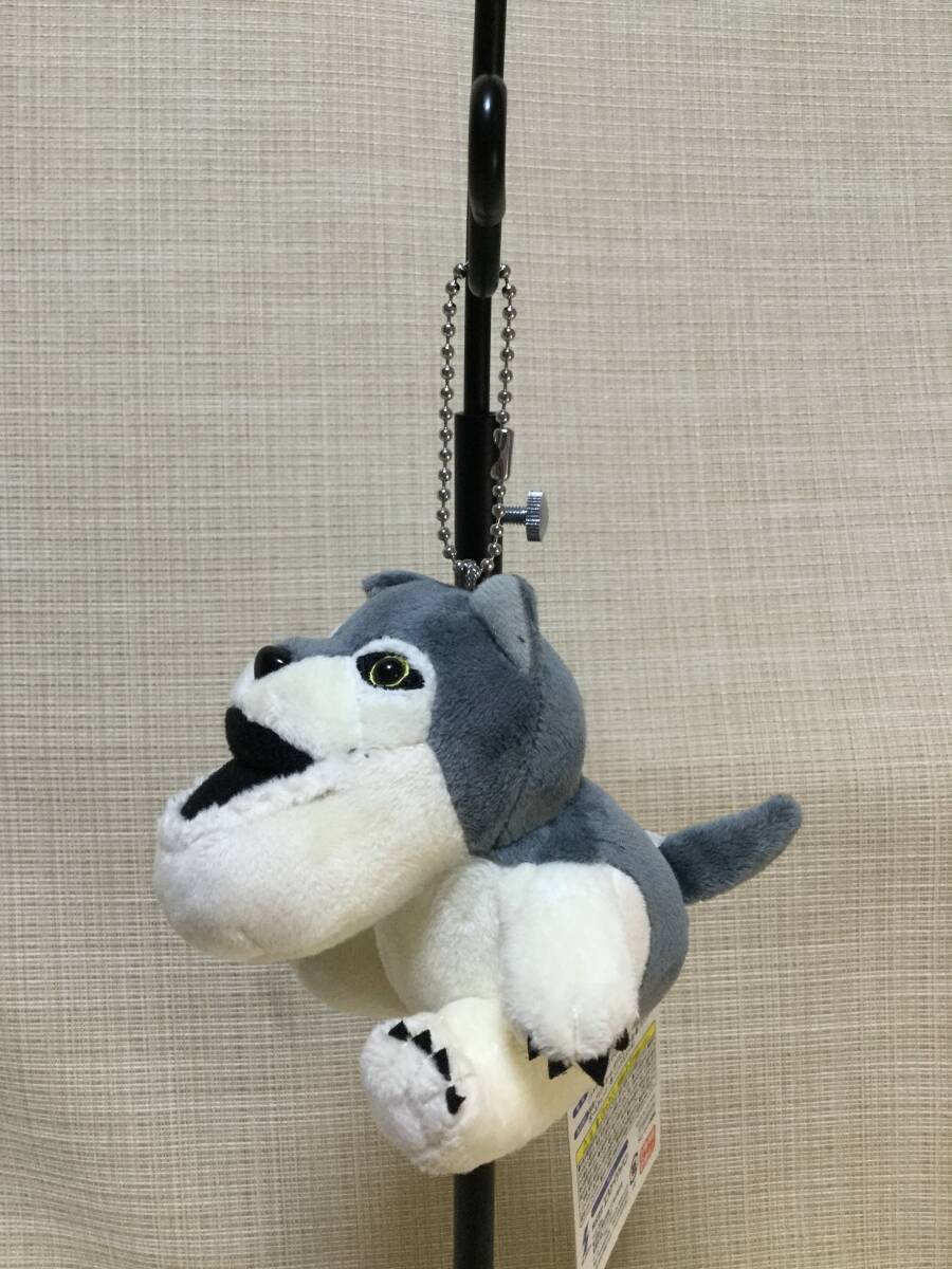 お座りマスコット シャクレプラネット シャクレオオカミ ★アミューズメント専用景品★ 狼 ぬいぐるみ ボールチェーン キーホルダー_画像10