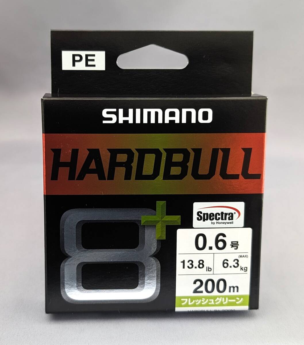  быстрое решение!! Shimano * твердый bru8+ 0.6 номер 200m свежий зеленый * новый товар SHIMANO HARDBULL