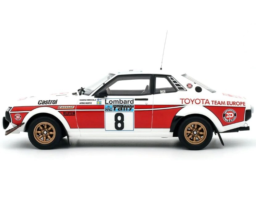 1/18 トヨタ セリカ RA21 RAC ラリー 1977 #8 世界限定2000 OttO mobile_画像3