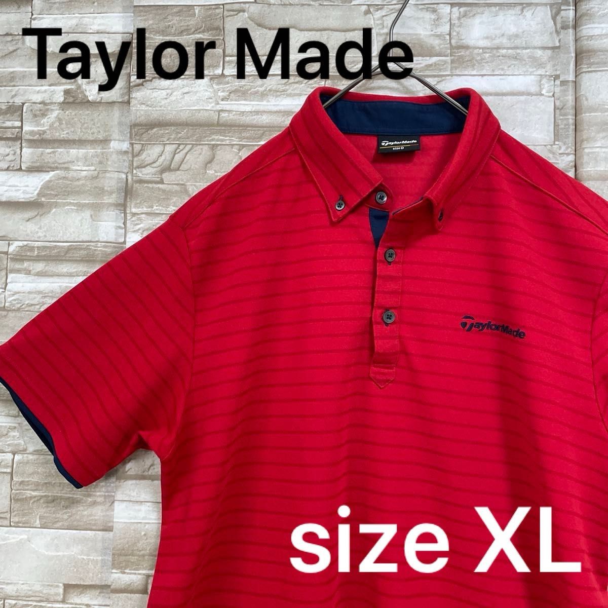 【Taylormade】☆良品☆メンズXL ゴルフ　半袖　ポロシャツ