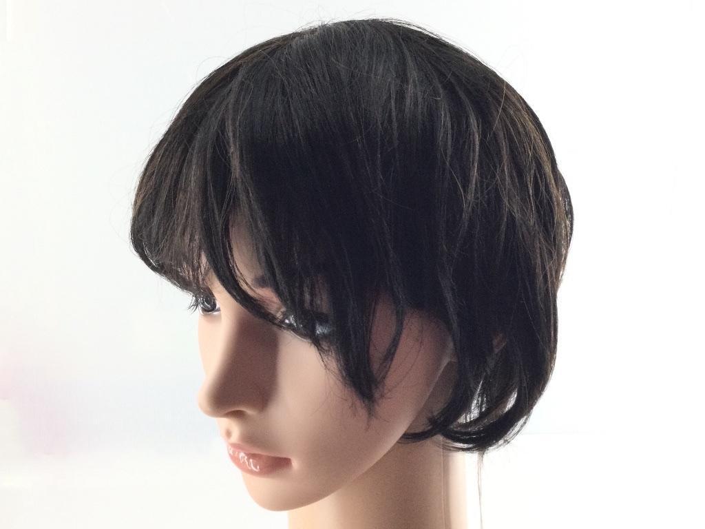  hair wig slope volume .. produce person wool MIXfemi person Karl Short 3D brownie black 