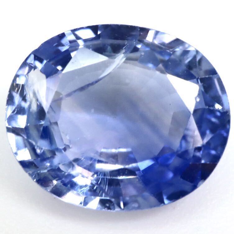 ☆天然サファイア 1.028ct☆M 約5.8×6.9mm ルース 裸石 宝石 ブルー コランダム blue sapphire corundum jewelry _画像1