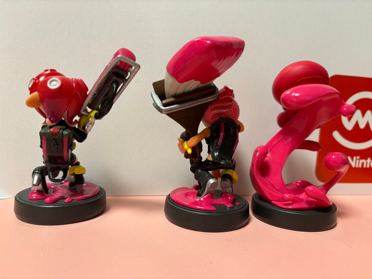 任天堂 amiibo スプラトゥーン タコ タコガール タコボーイ トリプルセット