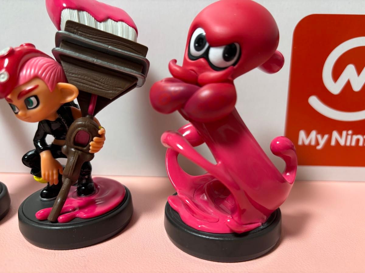 任天堂 amiibo スプラトゥーン タコ タコガール タコボーイ トリプルセット