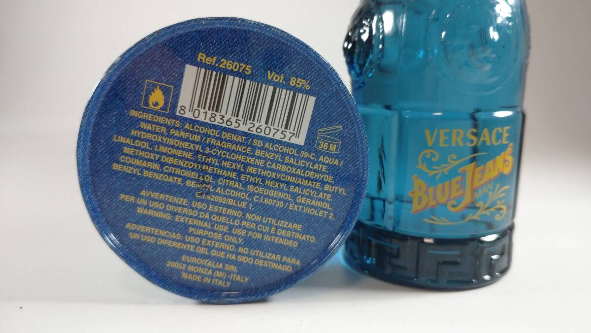 ベルサーチ ヴェルサーチ ブルージーンズ オードトワレ 75ml 香水 VERSACE BLUE JEANSの画像9