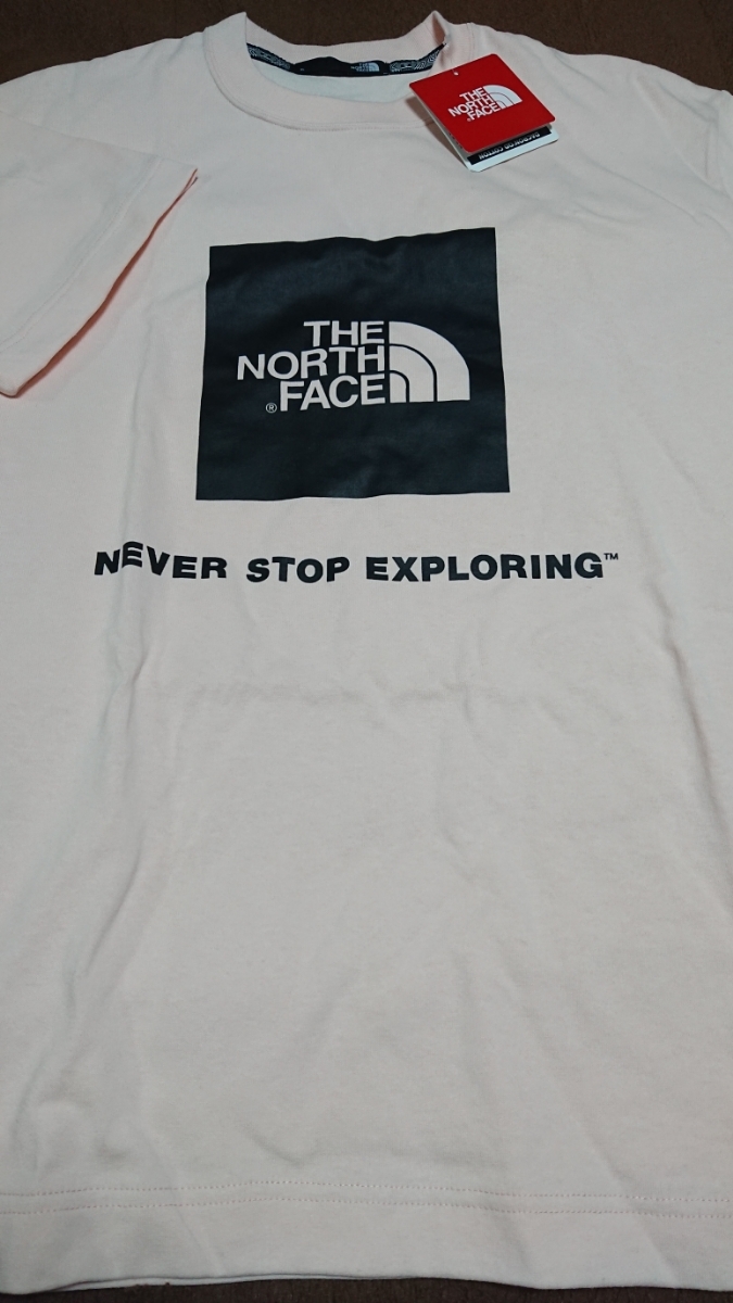 即決 送料無料 THE NORTH FACE ノースフェイス 19SS RAGE レイジ S/S BOX LOGO ボックスロゴ TEE Tシャツ ピンク XL 新品未使用 タグ付き