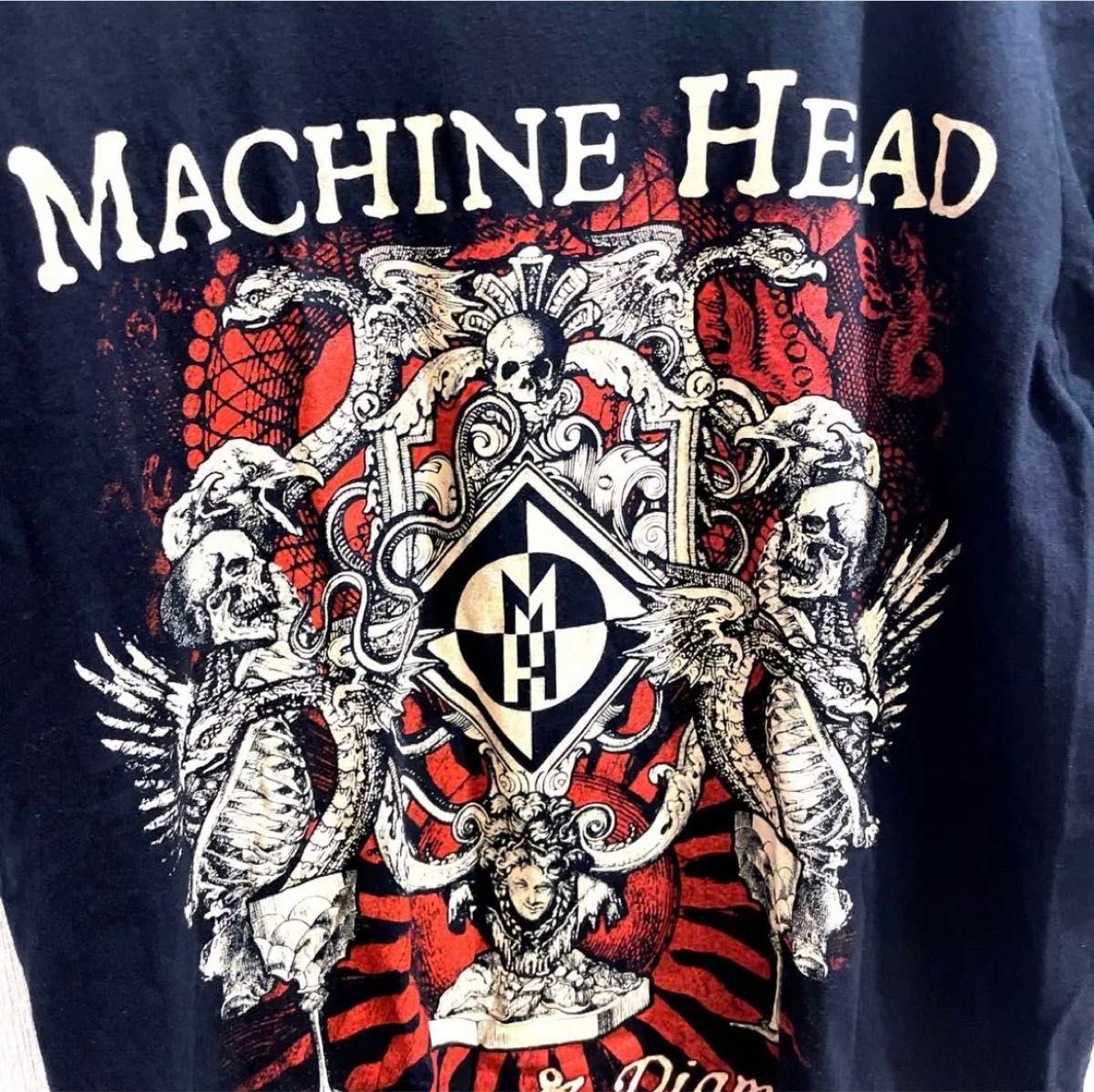 MACHINE HEAD バンドTシャツ　マシンヘッド　ブラック　ギルダンbloodstone&diamonds 