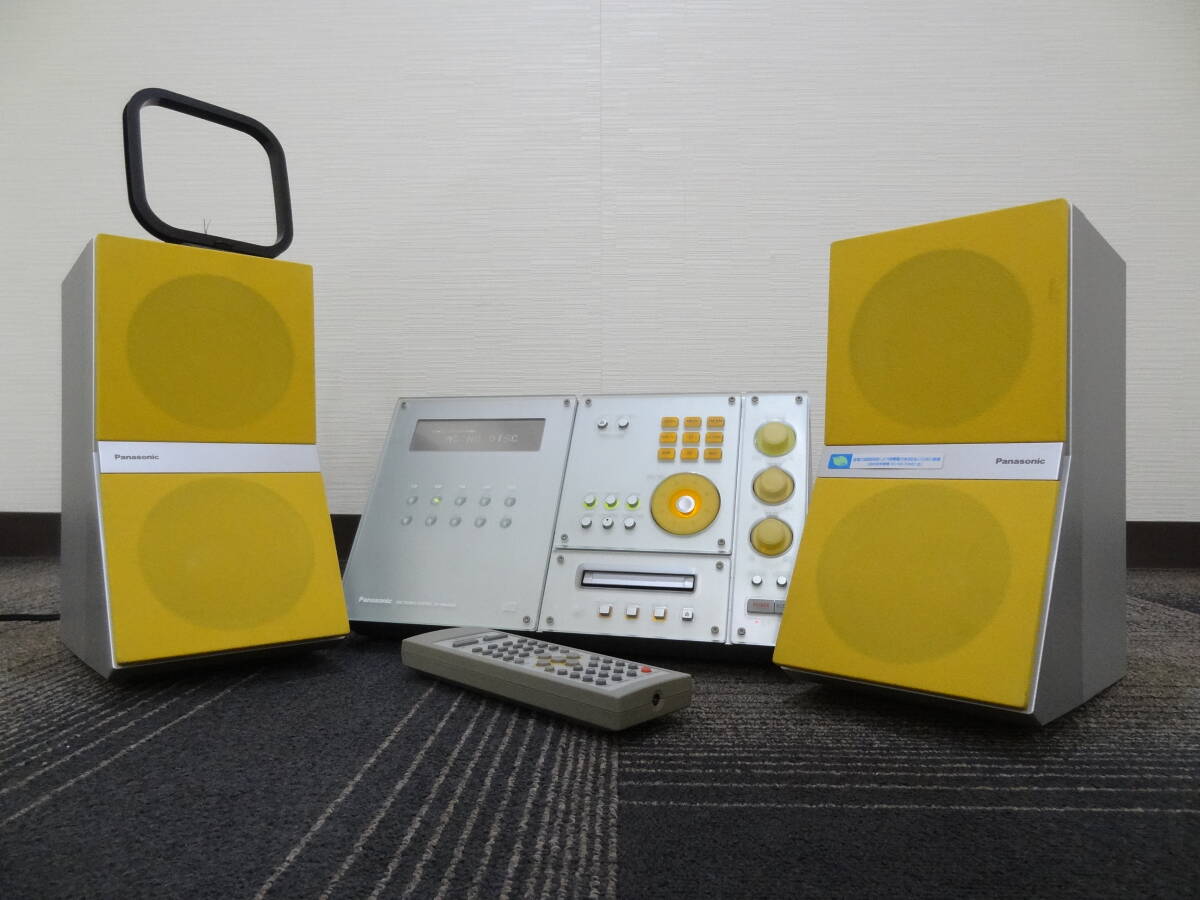 【必見】 SA-PM50MD ミニコンポ Panasonic パナソニック CD MD ラジオ MASHの画像9