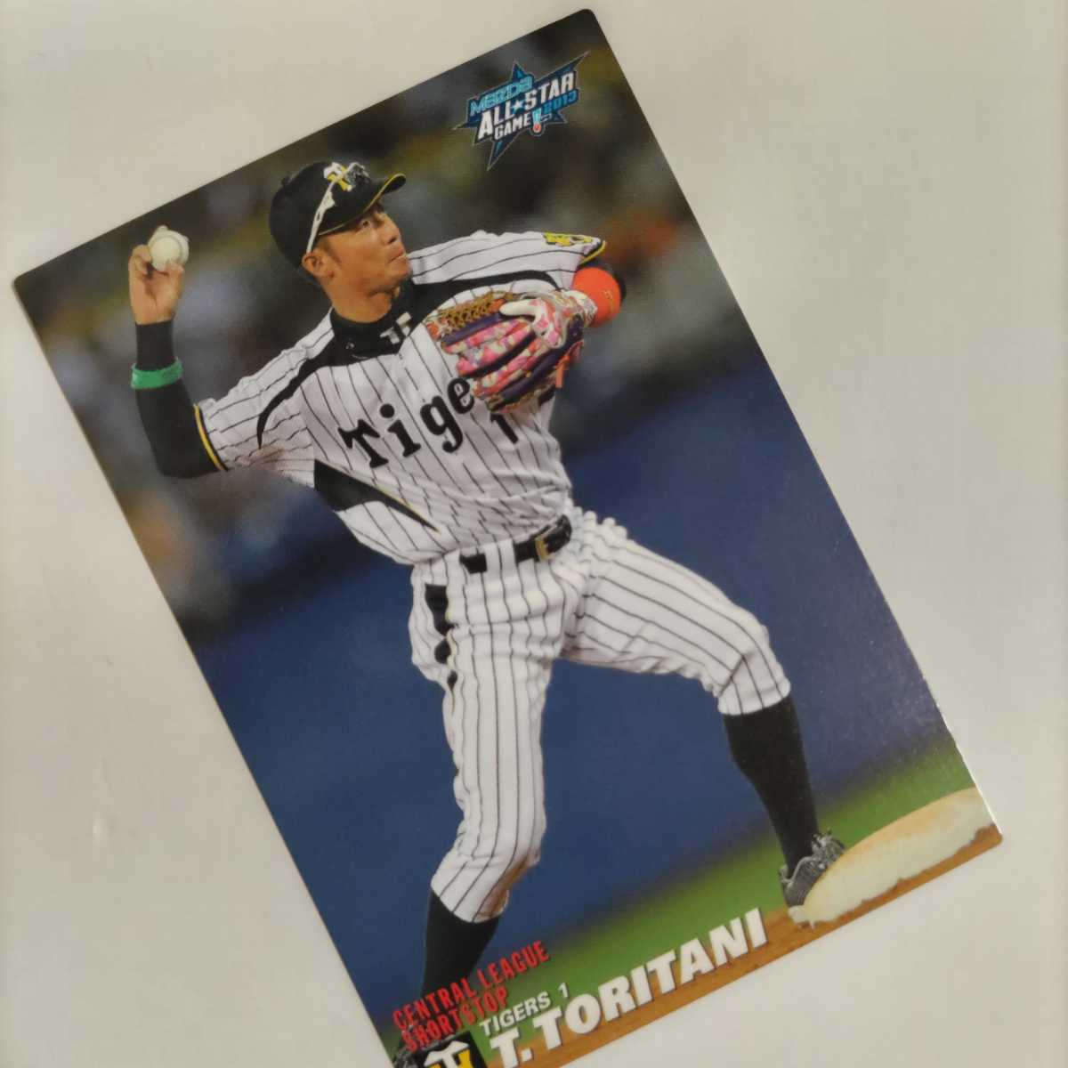  Calbee 2013 3 Mazda все Star Card AS-08 птица ..( Hanshin )