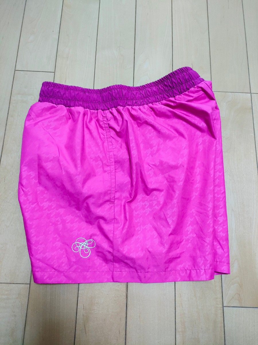 【美品】アシックスasicsレデイース ランニングパンツ ジョギングパンツ Mサイズ 紫