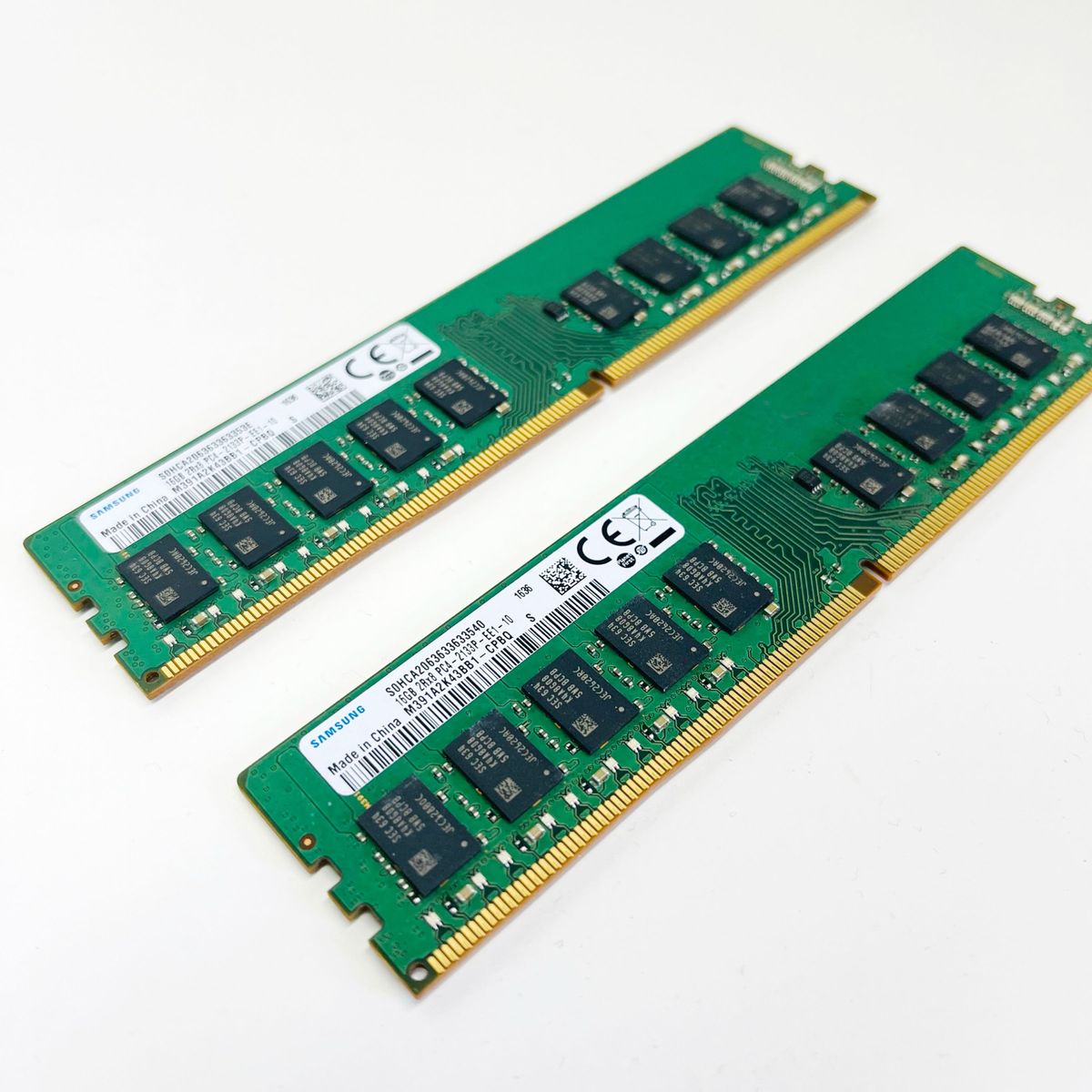 SAMSUNG  サーバーPC メモリ32GB（16GBx2枚） ECC 2Rx8 PC4-2133P