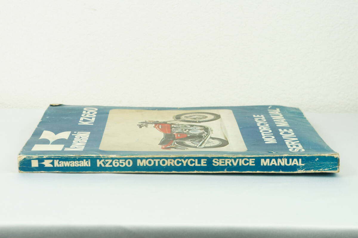 【1977-78年/1-3日発送/送料無料】Kawasaki KZ650 サービスマニュアル B1/B2/C1/C2/D1 整備書 カワサキ K243_167_画像5