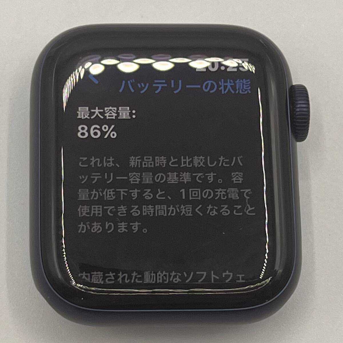 【美品】Apple Watch Series 6 (GPS) ブルー アルミニウム 40mm 32GB ナイキモデル NIKE_画像9