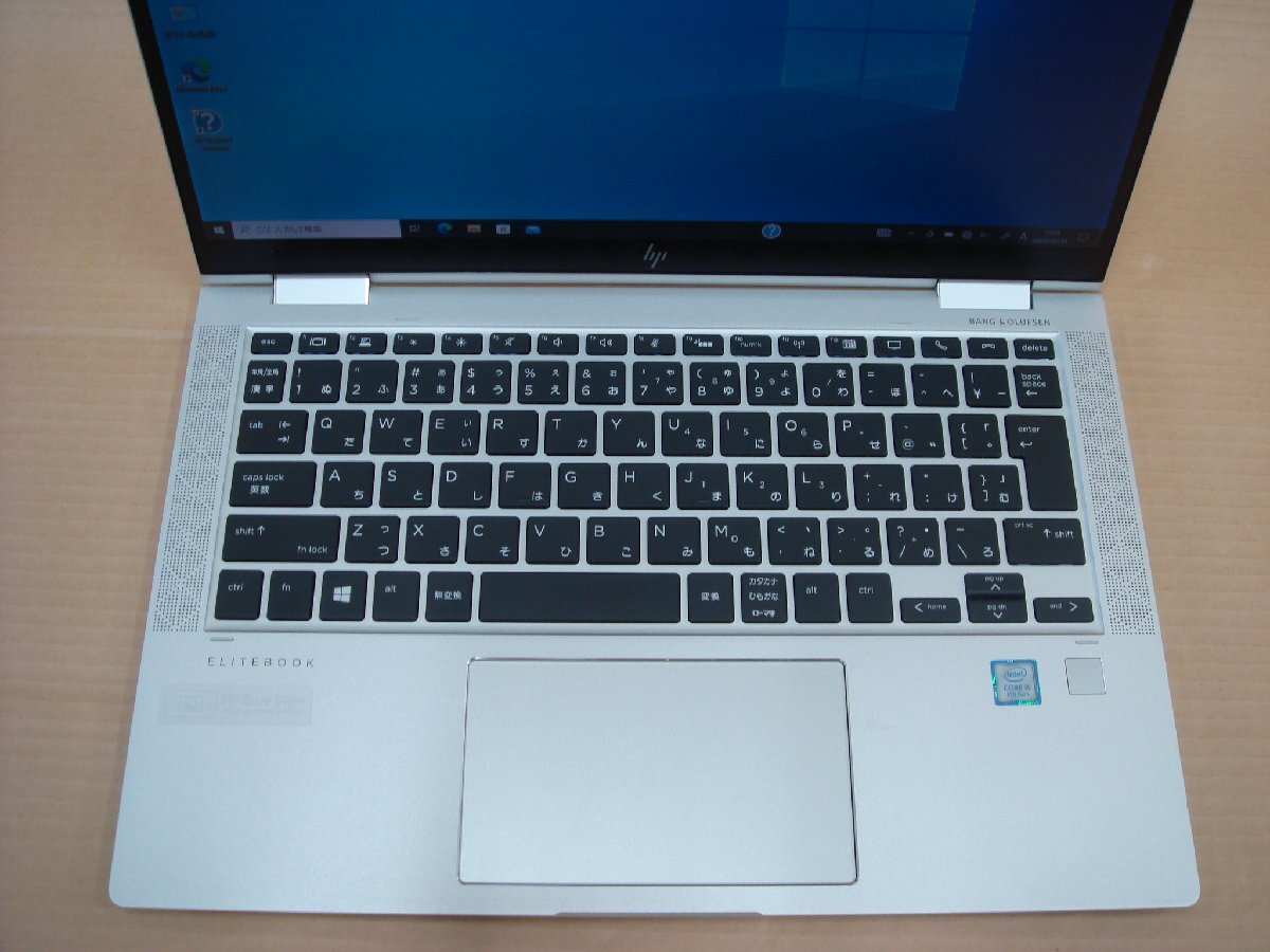 HP EliteBook x360 1030 G3: Intel Core i5 8250U@1.80GHz メモリ8GB SSD250GB 13.3型360°回転液晶 Win10Pro (2100009500100-6)の画像8