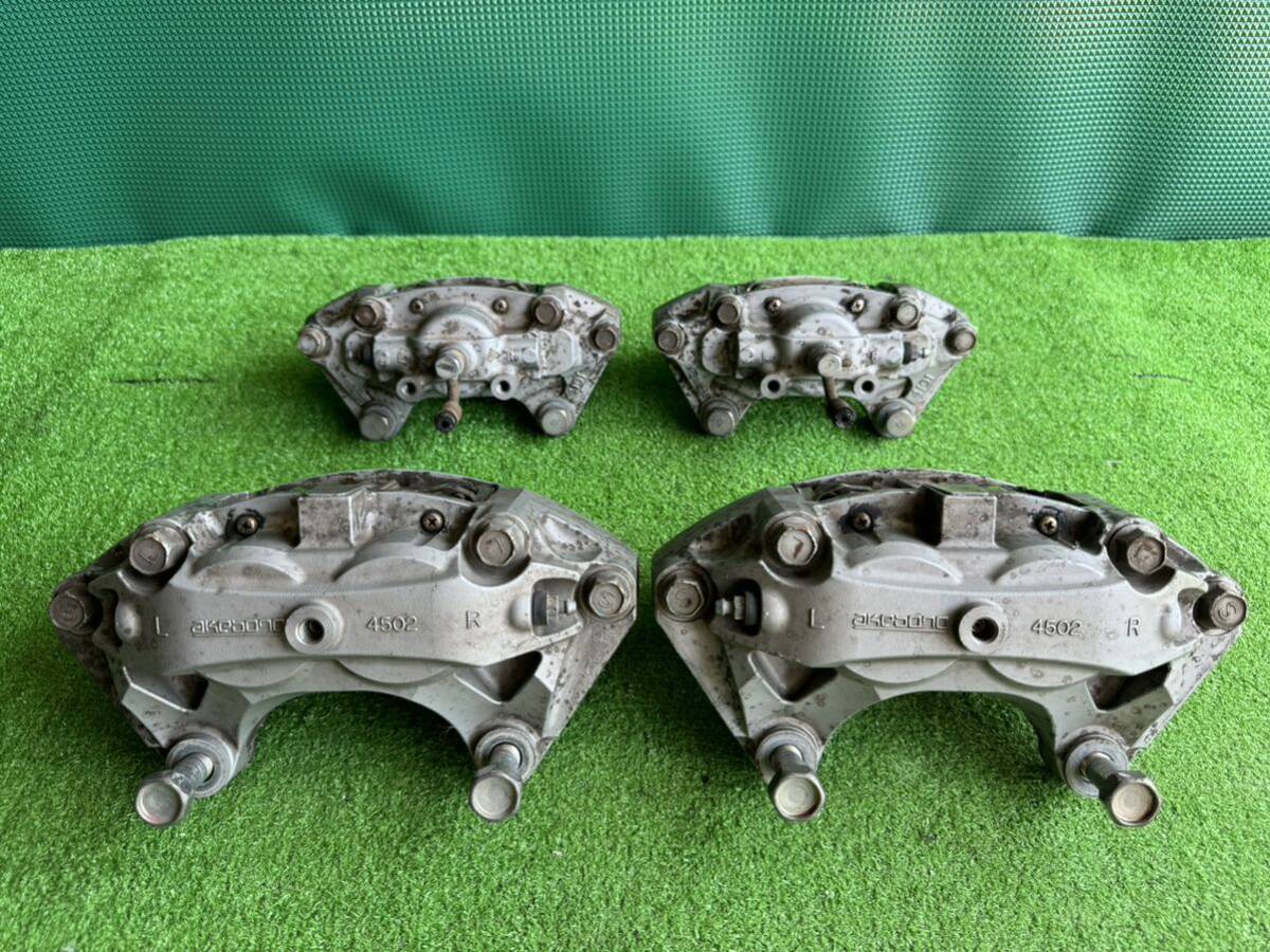  Nissan Skyline CKV36/PV36/V36 INFINITI AKEBONO Infinity akebono brake caliper F4POT/R2POT rom and rear (before and after) used 