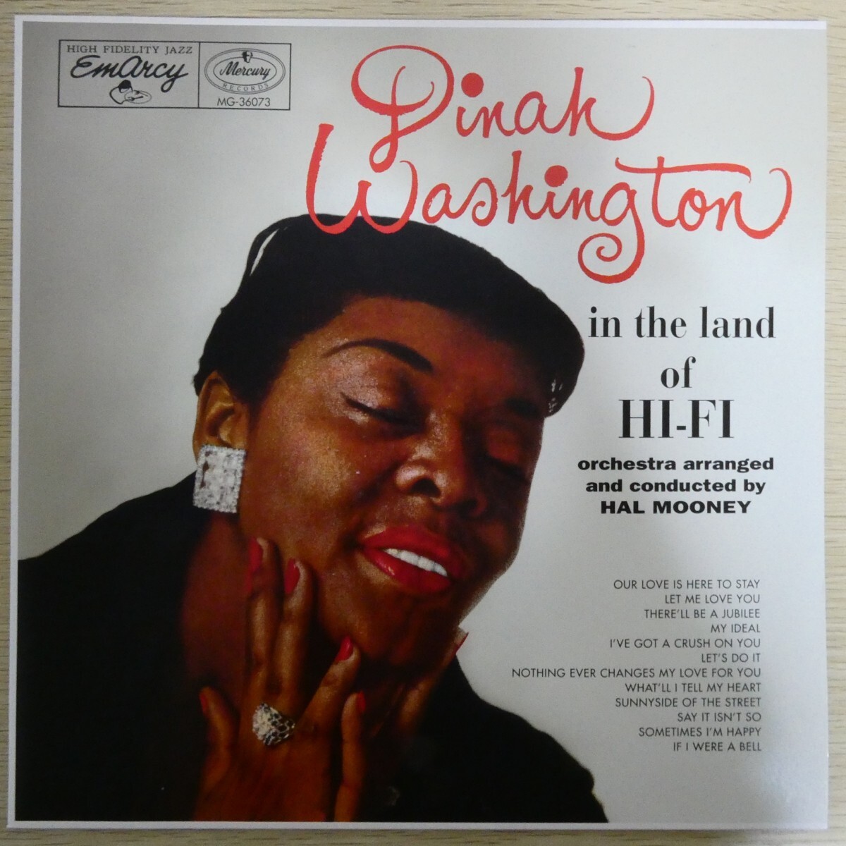 LP6258☆EU/EmArcy「Dinah Washington / In The Land Of Hi-Fi / MG-36073」の画像1
