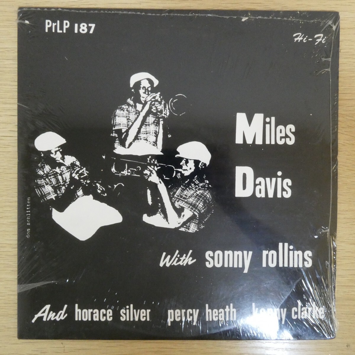 LP6404☆未開封/10インチ/US/Prestige「Miles Davis With Sonny Rollins / Miles Davis With Sonny Rollins / PrLP-187」の画像1